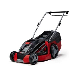 Einhell Power X-Change GE-CM 43 Li M Kit Cordless Lawn Mower With 2 x 4,0Ah Battery And 2 x High-Speed Charger – Red