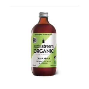 Sodastream Soda Press Organic Crisp Apple Soda Mix And Cordial 500ml