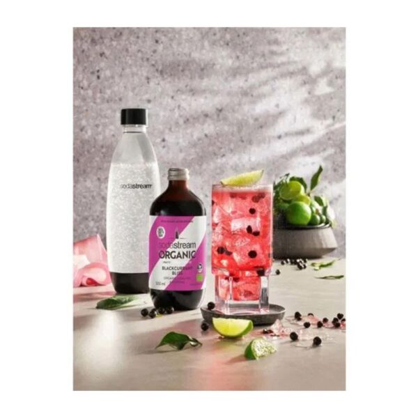Sodastream Soda Press Organic Crisp Blackcurrant Bliss Soda Mix And Cordial 500ml - Image 2
