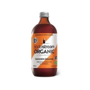 Sodastream Soda Press Organic Crisp Orange Soda Mix And Cordial 500ml