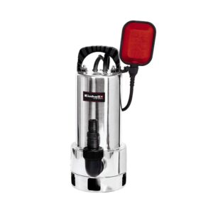Einhell GC-DP 9035 N Dirt Water Pump 900W Stainless Steel Submersible Pump 18000 L/H – Red