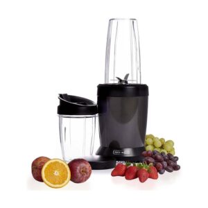 Wilko Plus Power Blender 1000W 0.5 Litre And 0.8 Litre Cups – Graphite Grey
