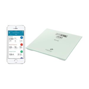 A&D Medical Wellness Connected Digital High Precision Health Bathroom Scale