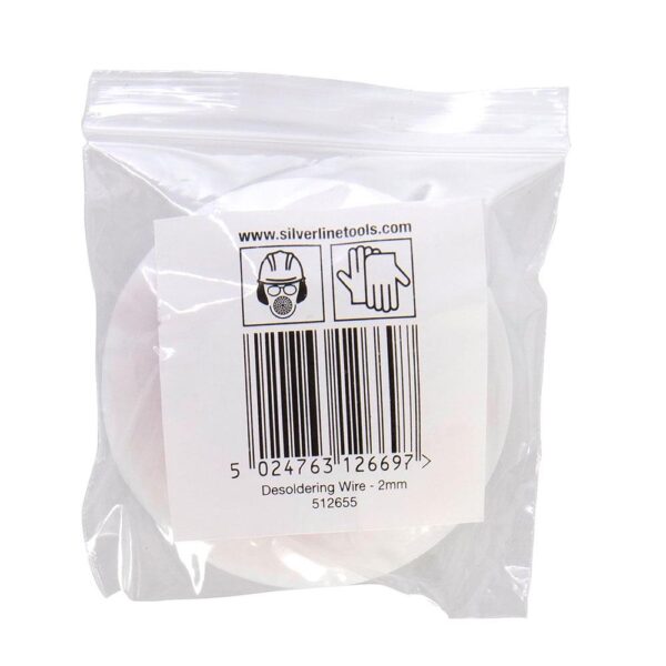 Silverline Desoldering Wire 2mm Copper - Silver - Image 3