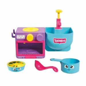Tomy Toomies Bubble And Bake Bathtime Kitchen Kids Toddlers Toys – Multicolour