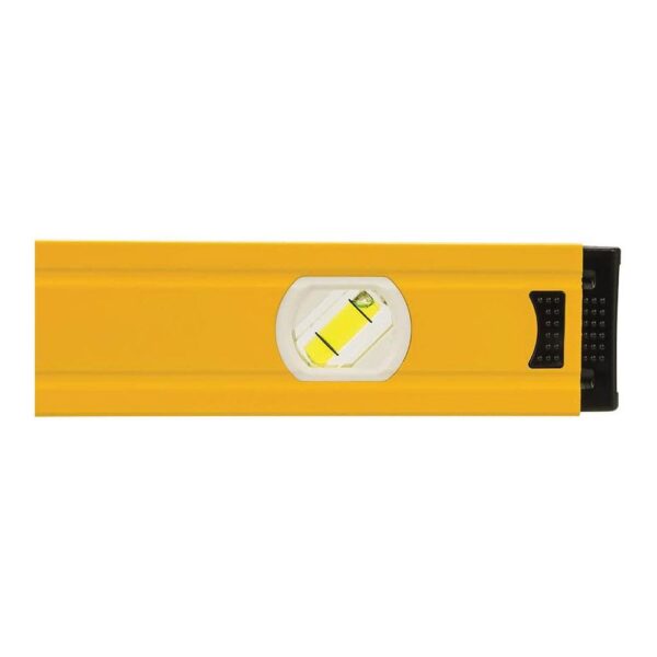 Silverline Spirit Level 600mm Aluminum - White/Yellow/Black - Image 4