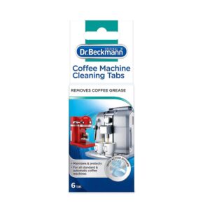 Dr Beckmann Coffee Machine Cleaning Tabs With Active Oxygen Formula – 6 Tabs