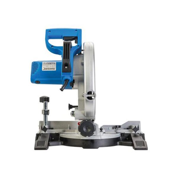 Silverline DIY Compound Mitre Saw 210mm 1400W - Blue - Image 7