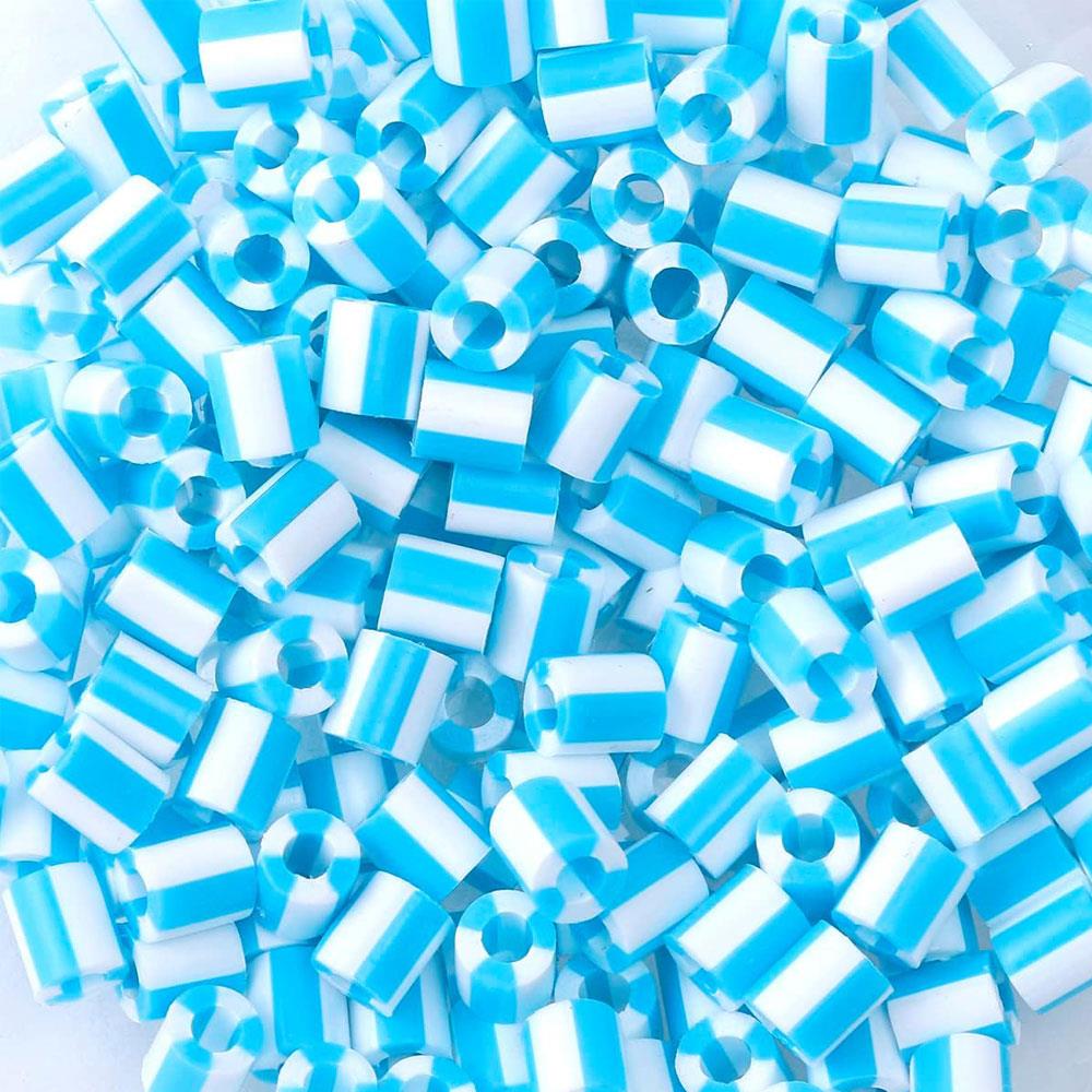 Hama 1000 Beads In Bag Striped Mix 91 Plastic - Multicolour - Image 3