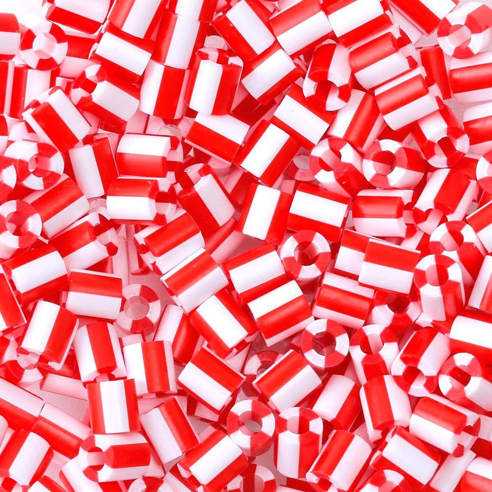 Hama 1000 Beads In Bag Striped Mix 91 Plastic - Multicolour - Image 4