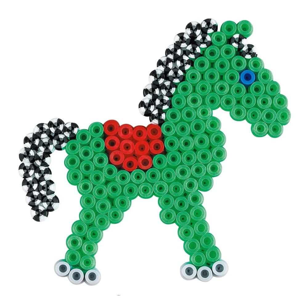 Hama 1000 Beads In Bag Striped Mix 91 Plastic - Multicolour - Image 6
