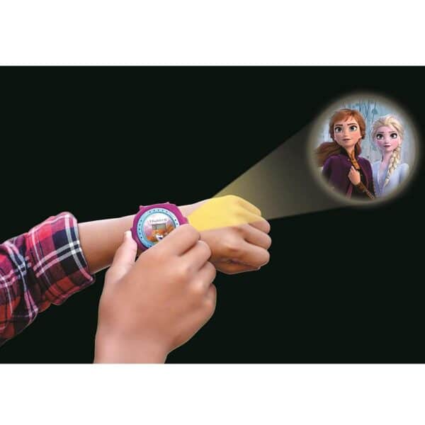 Lexibook Disney Frozen II Children Projection Watch With 20 Images - Blue/Purple/Berry - Image 7