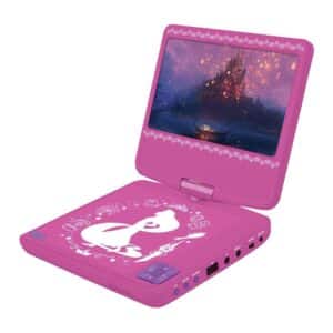 Lexibook Disney Princess Portable DVD Player With Car Adaptor And Remote – Multicolour