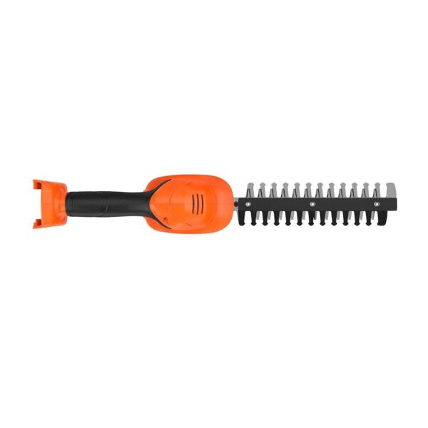 Black & Decker 18V Cordless Shear Shrubber Without Battery - Orange/Black - Image 5