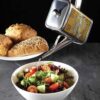 KitchenCraft World of Flavours Italian Olive Oil Can Drizzler Pourer Spout Stainless Steel 500ml - Silver - Image 3