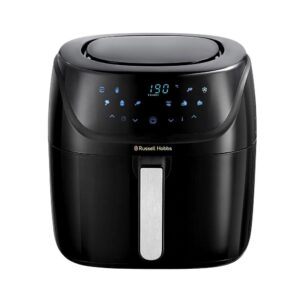 Russell Hobbs Satisfry Extra Large Air Fryer 8 Litre With 10 Cooking Functions 1350W – Black