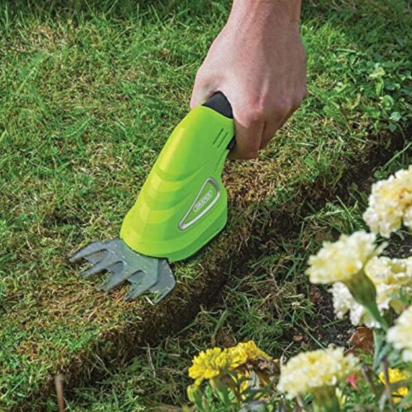 Draper 7.2V Cordless Grass And Hedge Shear Kit - Green - Image 6
