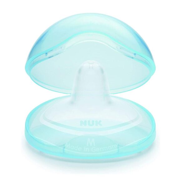 NUK Silicone Nipple Shields With Storage Box Cotton - 2 Count - Image 2