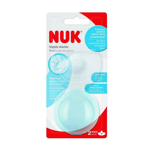 NUK Silicone Nipple Shields With Storage Box Cotton - 2 Count - Image 3