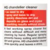 HG Chandelier Cleaner Spray 500ml - Image 3