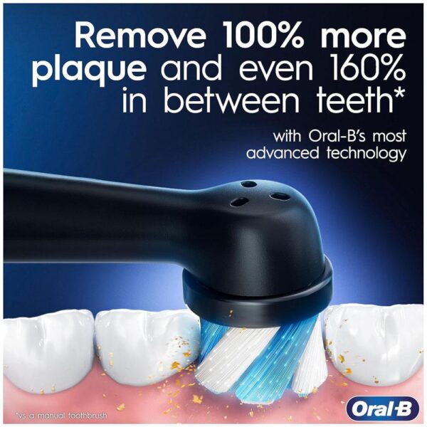Oral-B iO4 Electric Toothbrush 4 Modes With Teeth Whitening  UK 2 Pin Plug - White - Image 2