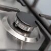 SIA Stainless Steel 5 Burner Gas Hob 70cm With Iron Pan Stands And Wok Burner - Silver/Black - Image 7