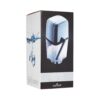 KitchenCraft BarCraft Ice Crusher Machine With Scoop For Cocktails Rotary Action Acrylic - Silver - Image 2