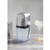 KitchenCraft BarCraft Ice Crusher Machine With Scoop For Cocktails Rotary Action Acrylic - Silver - Image 7