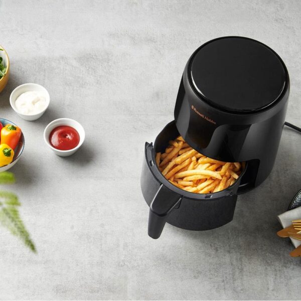 Russell Hobbs SatisFry Small Digital Air Fryer 1.8 Litre 1100W - Black - Image 4
