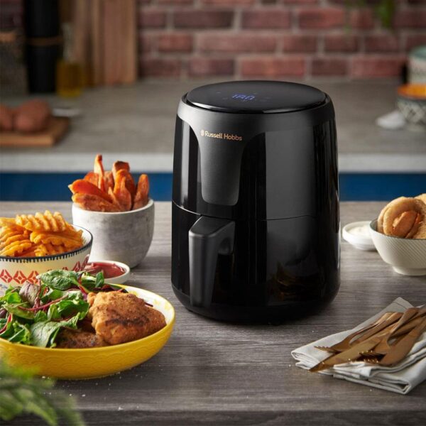 Russell Hobbs SatisFry Small Digital Air Fryer 1.8 Litre 1100W - Black - Image 5