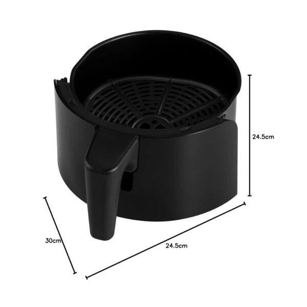 Russell Hobbs SatisFry Small Digital Air Fryer 1.8 Litre 1100W - Black - Image 8