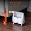 Warmlite Frostwatcher Compact Convection Heater 450W Wall Mountable - White - Image 7