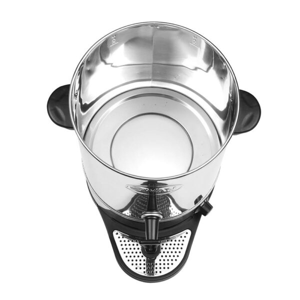 Swan Hot Water Tea Urn 20 Litre Stainless Steel 2200W With Automatic Temperature Control - Silver - Image 5