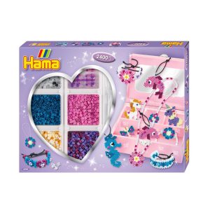 Hama Beads Activity Box 2400 Beads Hexagonal Plastic – Multicolour