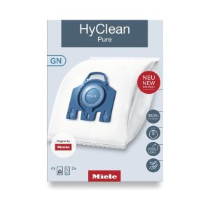Miele HyClean Pure GN 3D Efficiency Vacuum Cleaner Bags 4 Pack – Blue