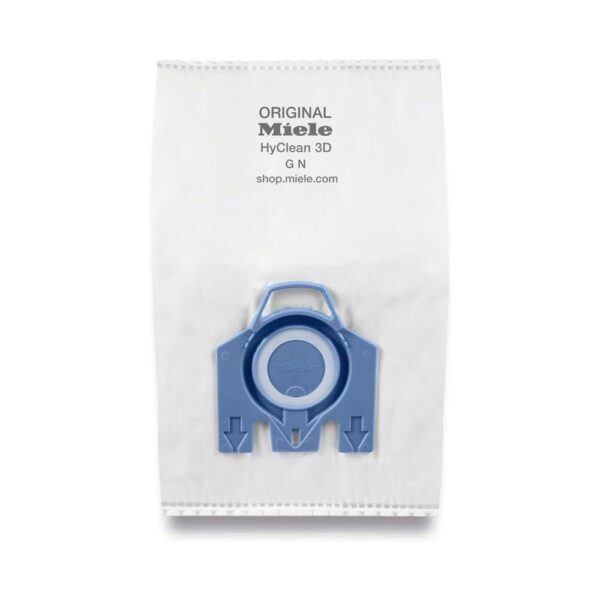 Miele GN XL HyClean 3D Efficiency Vacuum Cleaner Bags 8 Pack - White/Blue - Image 4