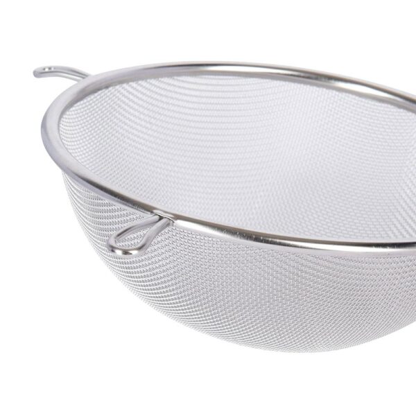 KitchenCraft 20cm Round Sieve Stainless Steel Large - Silver - Image 2
