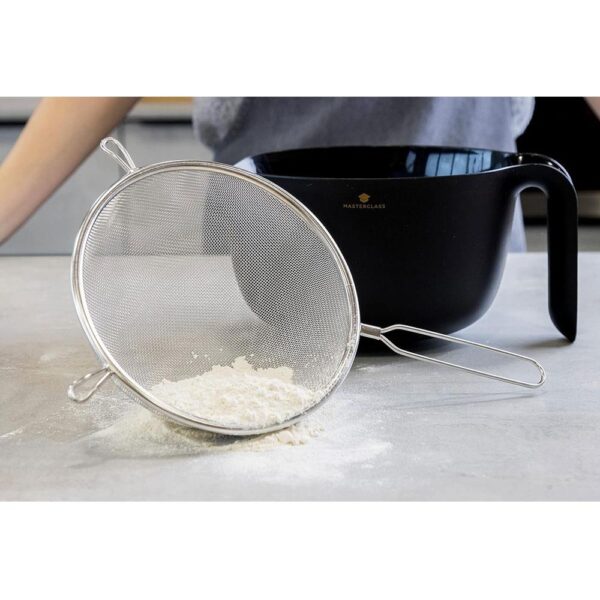 KitchenCraft 20cm Round Sieve Stainless Steel Large - Silver - Image 3