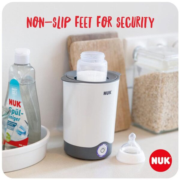 NUK Thermo Express Baby Bottle Food Warmer - White/Grey - Image 6