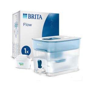 Brita Flow XXL Water Filter Tank 8.2 Litre With 1 MAXTRA PRO Cartridge – Light Blue
