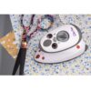 The Quilted Bear Mini Steam Iron Ceramic Sole Base Plate And Travel Hardcase - Black - Image 9