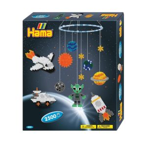 Hama Beads Space Hanging Mobile Kit 2500 Beads – Multicolor