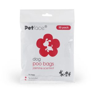 Petface Dog Poop Bags Jasmine Scented – 50 Pack