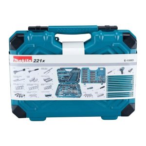 Makita Maintenance Hand Tool Set In A Case – 221 Piece