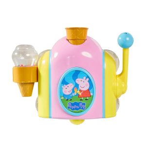 Tomy Toomies Peppa Pig Peppa’s Bubble Ice Cream Maker Baby Bath Toy – Multicolour