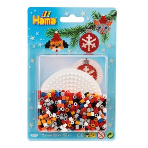Hama Christmas Blister Kit 450 Beads Set – Multicolor