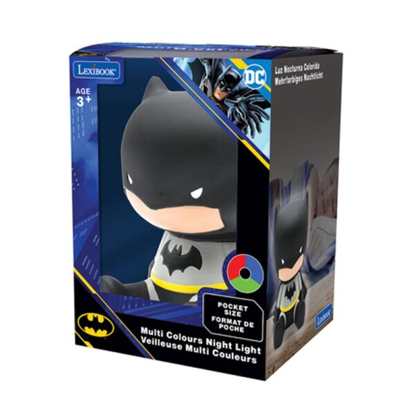 Lexibook Batman 3D Design LED Pocket Night Light - Multicolor - Image 3