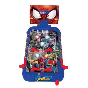 Lexibook Spider-Man Electronic Pinball With Lights And Sounds Action And Reflex Game – Multicolour