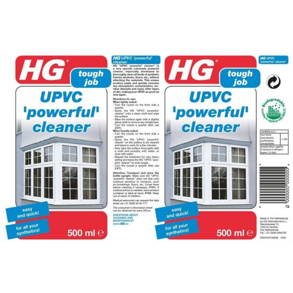 HG UPVC Powerful Cleaner Spray - 500ml - Image 4