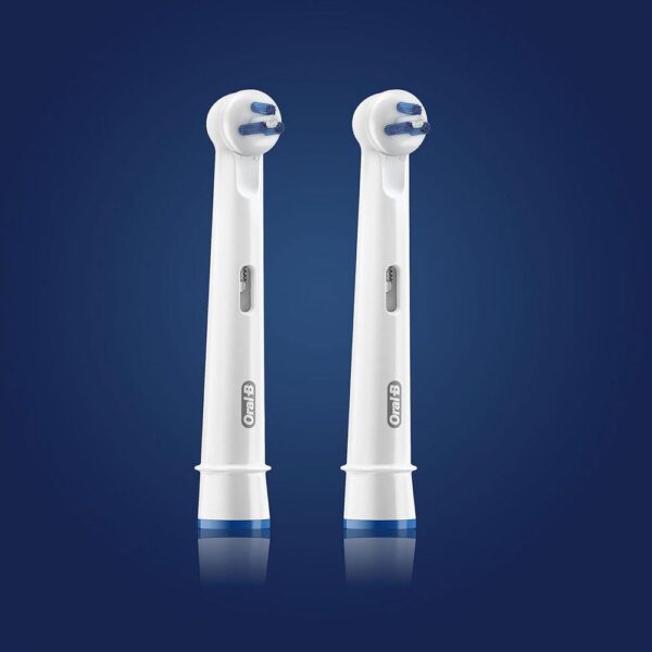 Oral-B Interspace Power Tip Electric Toothbrush Replacement Head 2 Pack - White - Image 2